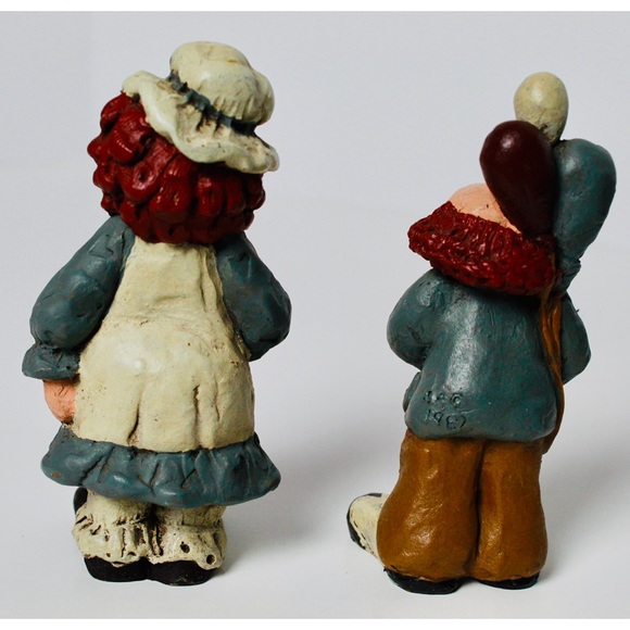 Sarah’s Attic Pair of Clowns Collectible Figurines - Picture 4 of 6